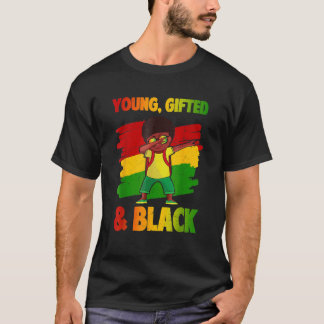 Junge Ed & Black History Monat Kinder Niedliches D T-Shirt