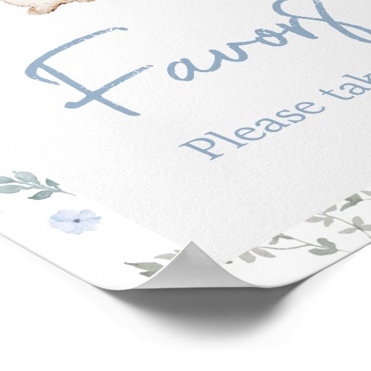 Junge ein paar Bunny Baby Duwer Favoriten Schild (Ecke)