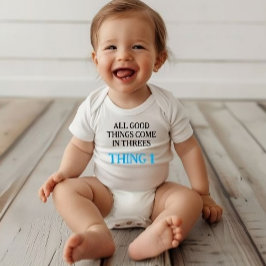 Junge ein Stück für Triplets, Triplets Geschenkide Baby Strampler