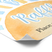 Junge ein wenig Ray Sunshine Diaper Raffle Poster (Ecke)