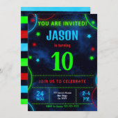 Junge Einladung (Vorne/Hinten)