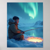 Junge Eisfische Poster (Vorne)