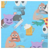 Junge Emoji Stoff (Nahaufnahme)