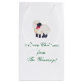 Junge Engel mit Lammbeutel Kleine Geschenktüte (Rückseite)