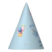 Junge erste Geburtstag Spaß One Dinosaur 1. Geburt Partyhütchen (Links)