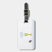 Junge Erste Kommune, Chalice mit Gastgeber und Tra Gepäckanhänger (Vorderseite vertikal)