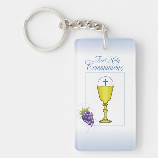 Junge Erste Kommune, Chalice mit Gastgeber und Tra Schlüsselanhänger (Vorderseite)