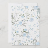 Junge etwas Bunny Baby Dusche Einladung (Rückseite)