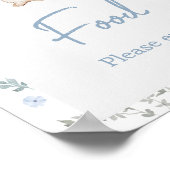 Junge etwas Sonnendusche Poster (Ecke)