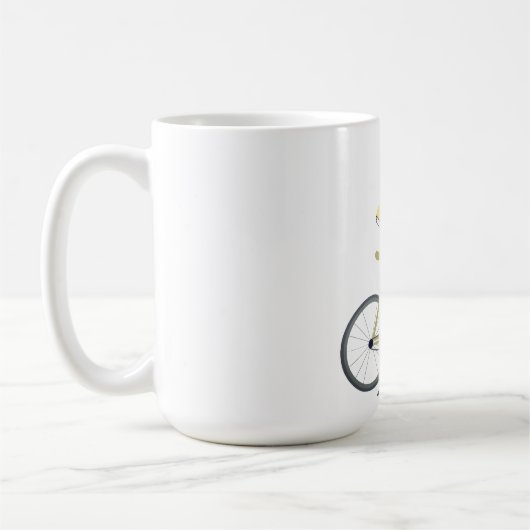 Junge, Fahrrad, Biker Kaffeetasse (Links)