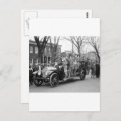 Junge Feuerbohrer, 1910er Postkarte (Vorne/Hinten)