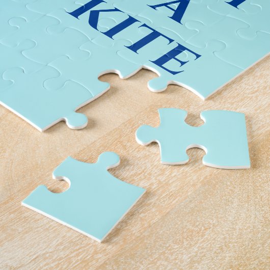 Junge fliegende Drachenpuzzle. Puzzle (Seite)