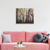 Junge Forstbaumen Leinwanddruck (Insitu (Wohnzimmer))