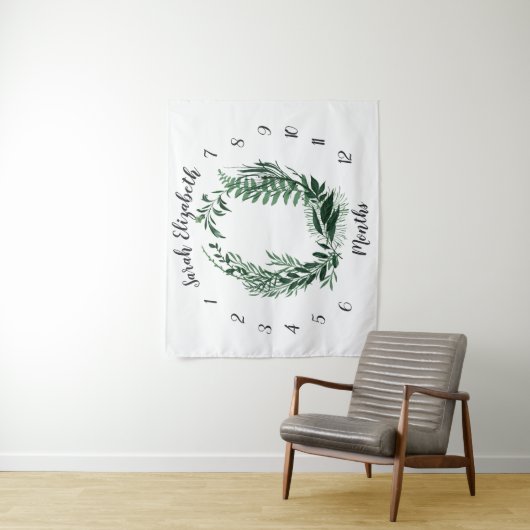 Junge Fotos im Wildwald Wandteppich (Beispiel)