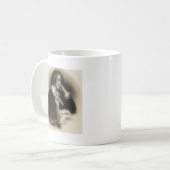 junge Franz Liszt - Porträt Kaffeetasse (Vorderseite Links)