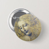 junge Frau 2 Button (Vorne & Hinten)