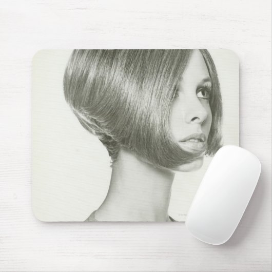 Junge Frau 2 Mousepad (Mit Mouse)