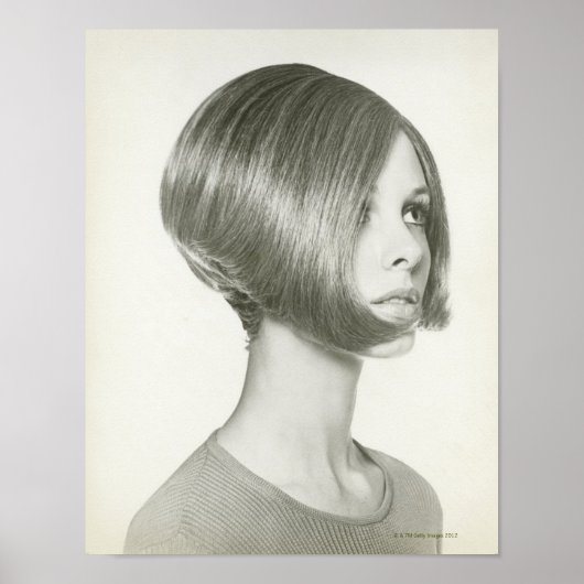 Junge Frau 2 Poster (Vorne)