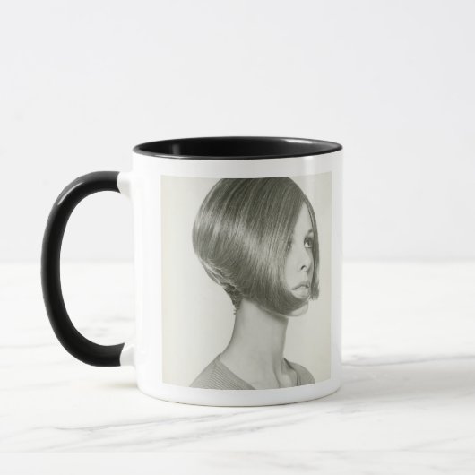 Junge Frau 2 Tasse (Links)