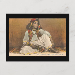 Junge Frau aus Tunesien 1910 Postkarte