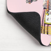 Junge Frau CORFU ~ Mousepad (Ecke)