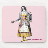 Junge Frau CORFU ~ Mousepad (Vorne)