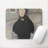 Junge Frau der Leute Mousepad (Mit Mouse)