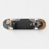 Junge Frau der Leute Skateboard (Horizontal)