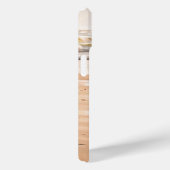 Junge Frau, die am Strand spazieren geht Case-Mate iPhone Hülle (Rückseite / Rechts)