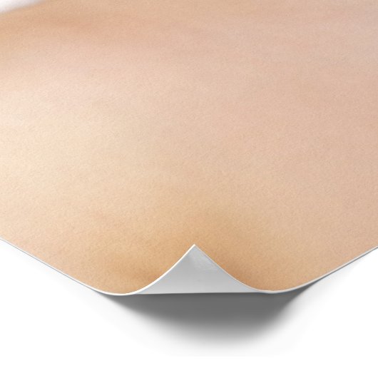 Junge Frau, die sich massiert Poster (Ecke)