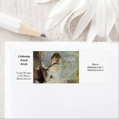 Junge Frau im Spiegel von Berthe Morisot (Insitu)