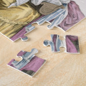 Junge Frau in einem Kleid "ein La Levite" stillend Puzzle (Seite)