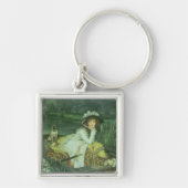 Junge Frau James Tissots | in einem Boot oder Schlüsselanhänger (Vorne)