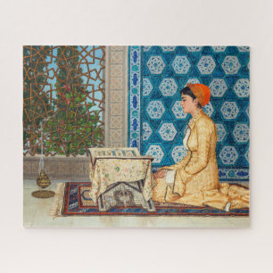 Junge Frau lesend   Osman Hamdi Bey   Puzzle