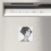 Junge Frau Magnet (In Situ (Geschirrspüler))