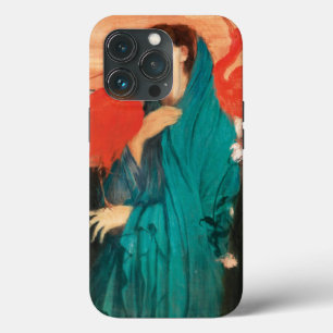 Junge Frau mit Ibis Fine Art von Edgar Degas Case-Mate iPhone Hülle