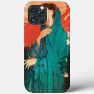 Junge Frau mit Ibis Fine Art von Edgar Degas Case-Mate iPhone Hülle