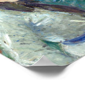 Junge Frau mit Strohhut | Berthe Morisot Poster (Ecke)