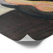 Junge Frau Poster (Ecke)