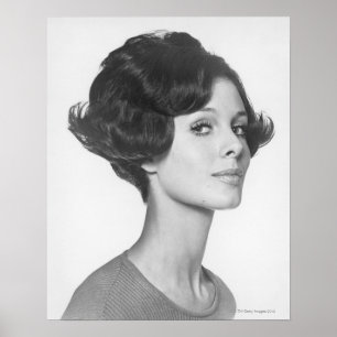 Junge Frau Poster