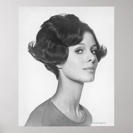 Junge Frau Poster (Vorne)