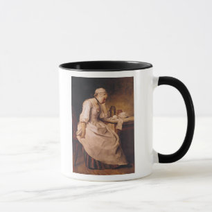 Junge Frauen-Schlafen Tasse