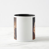 Junge Frauen-Schlafen Tasse (Zentrum)