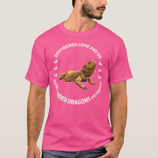 Junge Freunde kommen und gehen Barkdrachen mit Dra T-Shirt