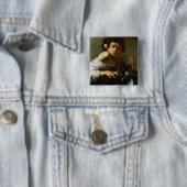Junge gebissen durch eine Eidechse, c.1595-1600 Button (Beispiel)