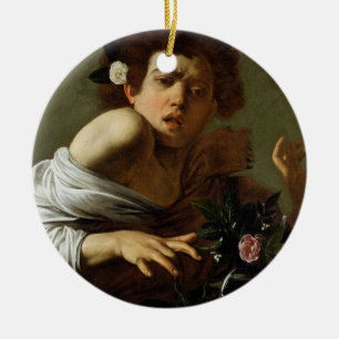 Junge gebissen durch eine Eidechse, c.1595-1600 Keramik Ornament