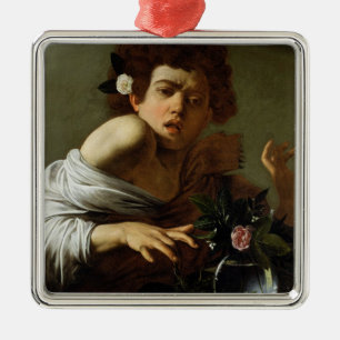Junge gebissen durch eine Eidechse, c.1595-1600 Silbernes Ornament