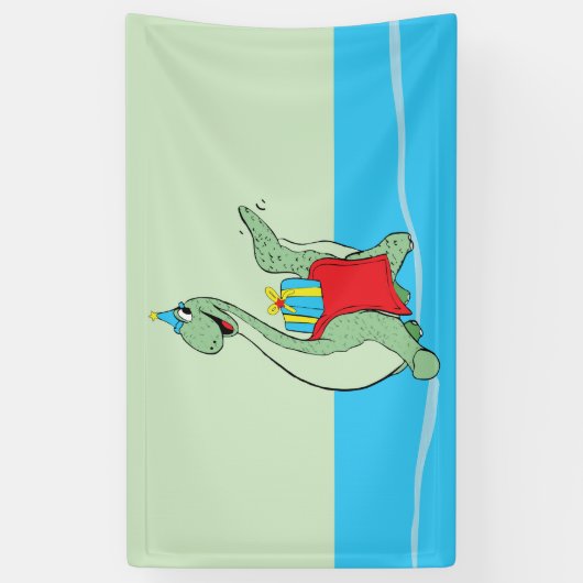 Junge, Geburtstag Dinosaurier Banner (Vertikal)