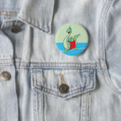 Junge, Geburtstag Dinosaurier Button (Beispiel)