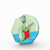 Junge, Geburtstag Dinosaurier Fotoblock (Links)